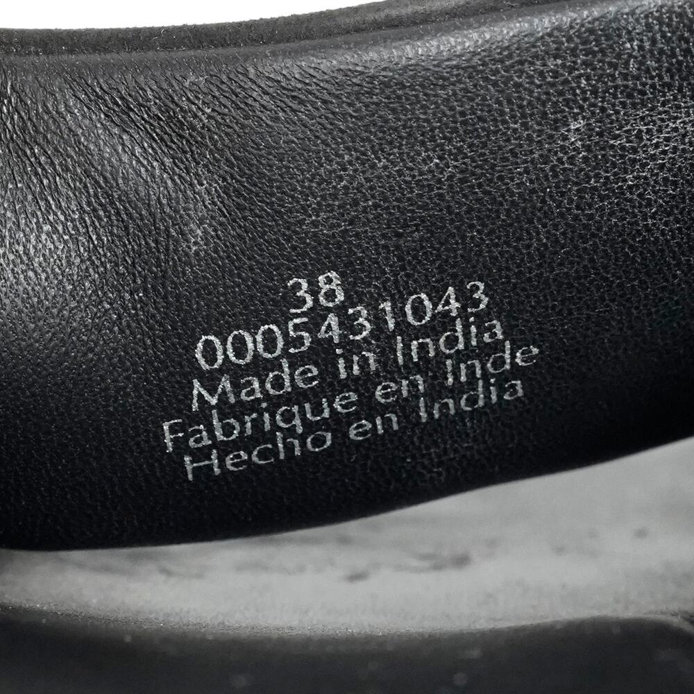 Free People Harbor Black Platform Slide Sandals Size EU 38 US 7.5-8 - Picture 4 of 10